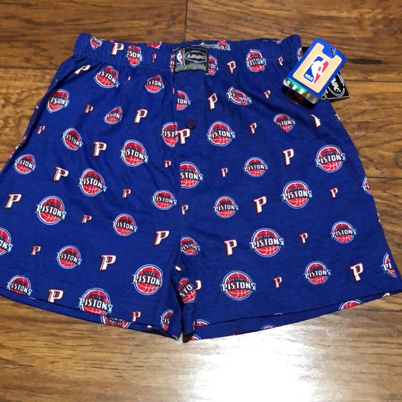NBA PISTONS Other - BRAND NEW MENS PISTONS UNDERWEAR SIZE MEDIUM 10/12! NWT! SMOKE FREE HOME!